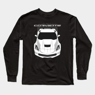 Corvette C7 - White Long Sleeve T-Shirt